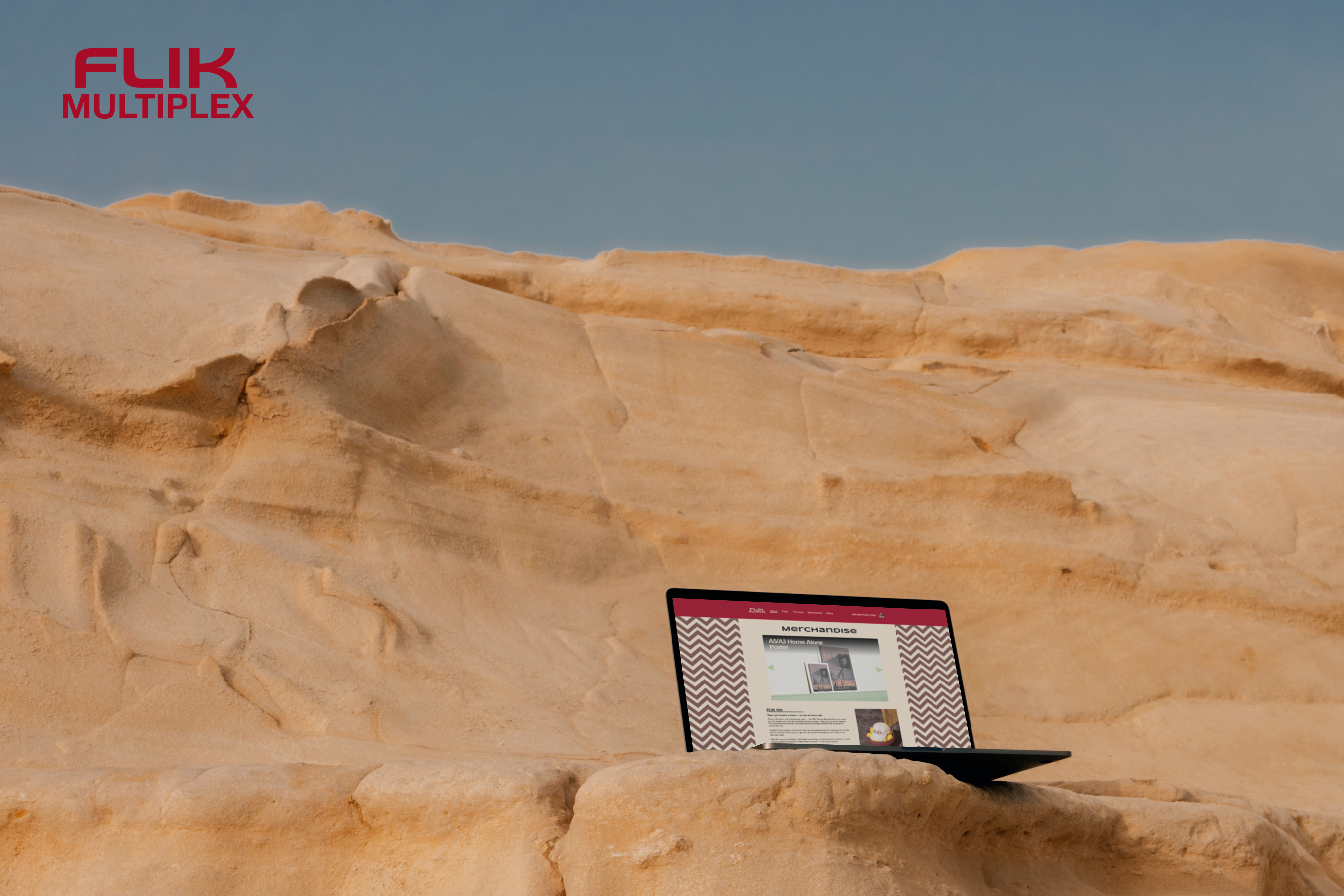 flik website in desert